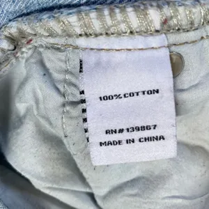 Princess Polly Light Wash High Rise Distressed Straight Leg Jeans‎ Size 6 thumbnail 8