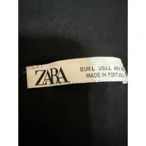 Zara Women's Black Off The Shoulder Long Sleeve Sweater Knit Blouse Top Size L thumbnail 3