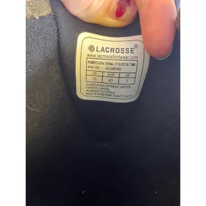 Lacrosse Alpha Thermal 14" Boots Womens 10 Black Tan Rubber Neoprene Hunting‎ thumbnail 7