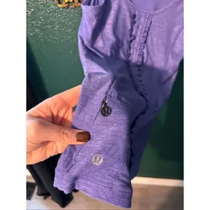 Lululemon Purple Tank Top Sz 6 thumbnail 3