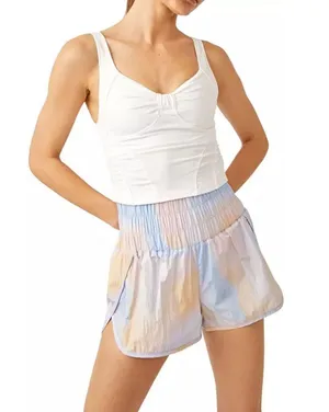 Free People Movement ‼️ The Way Home Printed Shorts‼️ thumbnail 1