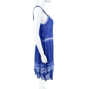 Free People Aphrodite Asymmetrical Mosaic Dress Women Size Medium‎ thumbnail 4