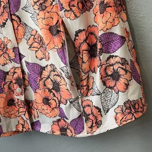 Duluth Trading Co Button Up Shirt Size Small Nylon Floral Hiking Vented Roll Tab thumbnail 5