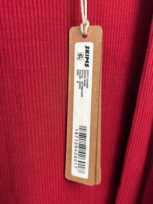 Skims Soft Lounge Short Robe Brick M Sold out New With Tags thumbnail 8