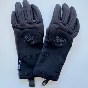 Arc’teryx Arcteryx Venta AR Gloves Black Womens XS Windstopper Leather Palm thumbnail 1