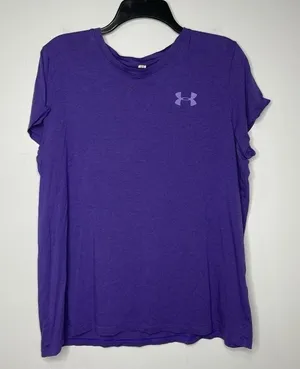 Under Armour‎ heat gear tee size XL purple thumbnail 1