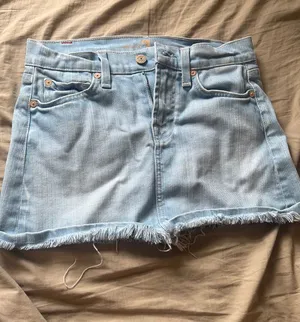 Jean skirt Blue Size XS thumbnail 1