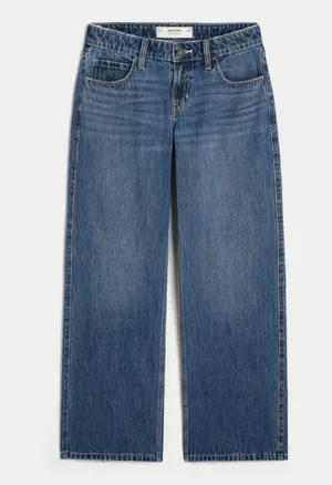 Low-Rise Hollister Jeans Wide-Leg thumbnail 1