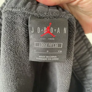 Jordan Loose Fit 100% Cotton Shorts Black Comfortable Lounge Women's Size Small thumbnail 6