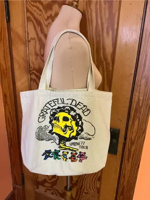 Urban Outfitters Grateful Dead Spring ’77 Tour Canvas Tote Bag Bears thumbnail 3