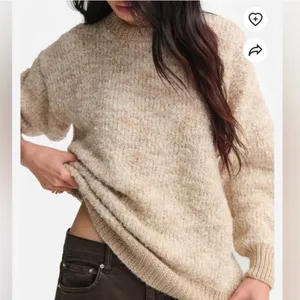 MATE the Label Alpaca Teddy Crew Neck Sweater Womens thumbnail 2
