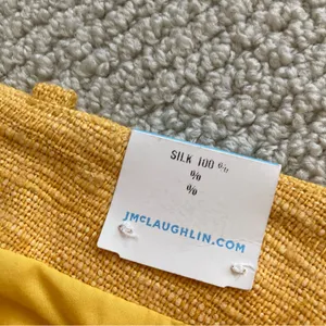 NEW J. McLaughlin Keller Relaxed Fit Clasp Fly Pant Trousers Marigold Size 4 NWT thumbnail 5