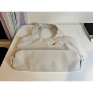 Sweeford NEW White Everyday Casual Water-Resistant Shoulder Purse Tote Bag thumbnail 2