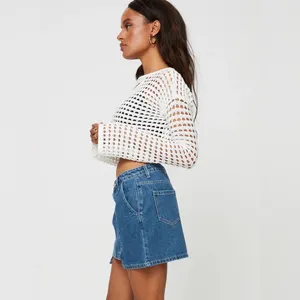 Princess Polly Trevina Denim Mini Skirt Mid Wash thumbnail 3