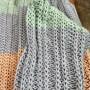 Aeropostale Pastel Block Color V-neck Knit Cropped Sweater Small thumbnail 9