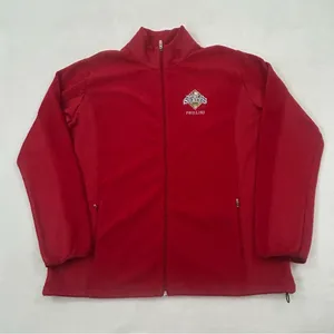 Philadelphia Phillies MLB World Series 2008 Red Full Zip Fleece Jacket Women XL thumbnail 1