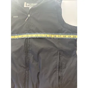 Women’s Columbia Black Feather Down Vest - Large thumbnail 7