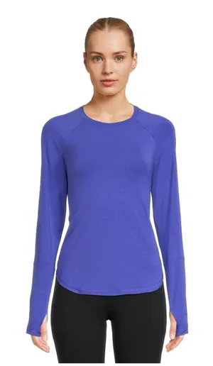 Avia Women’s Performance Tee with Long Sleeves,  thumbnail 1
