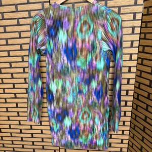 Nasty Gal Printed Plisse Mini‎ Dress Size 6 thumbnail 3