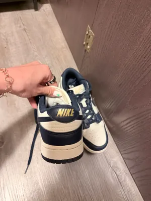 Nike Navy Dunks thumbnail 4