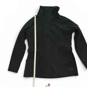 The North Face Womens Avery Jacket A8XR Black Full Zip Softshell Fleece Lined thumbnail 4