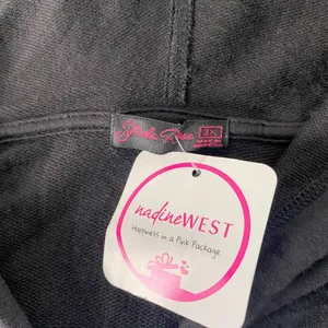 NWT Super Soft Black Long hoodie Sweater Size 3X Shiela Rose thumbnail 3