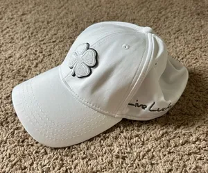 Black Clover Hat White thumbnail 1