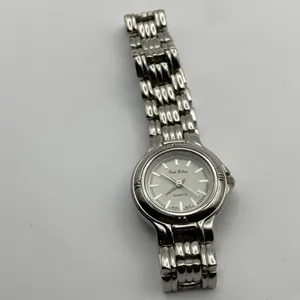 Elegant Fred Belay Ladies Silver Tone Stainless Steel Watch New Battery thumbnail 3