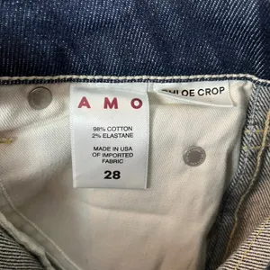 Amo Chloe Cropped Jeans Size 28 Daydream Dark Wash Minimalist‎ Cali Cool thumbnail 6