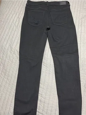 American Eagle Next Level Stretch High Rise Button Fly Distressed Skinny Jeans 8 thumbnail 3