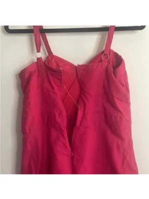 Love Riche Red Sweetheart A Line Coquette Dress Twist Front thumbnail 5