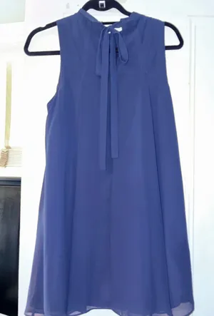 BCBGMAXAZRIA Dress Mini Blue Dark thumbnail 1