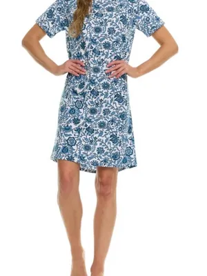 NWT Vera Bradley women 100% cotton sleep dress 2 pack thumbnail 4
