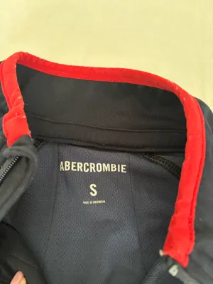 Abercrombie & Fitch A&F 1892 Black Quarter Zip Athletic Pullover Women’s Small thumbnail 9