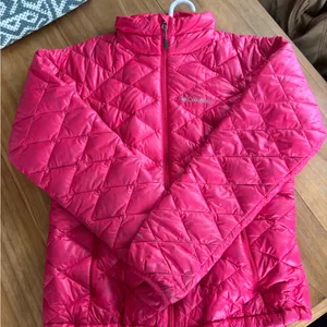 Columbia women Pink Quilted Down Jacket thumbnail 1