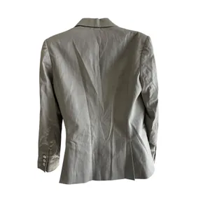 Alice + Olivia Blazer‎ M Taupe Grey TOWORK Single Button Professional Tailored thumbnail 2