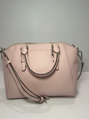 Michael Michael Kors Blush Pink Saffiano Leather Small Satchel Crossbody thumbnail 12
