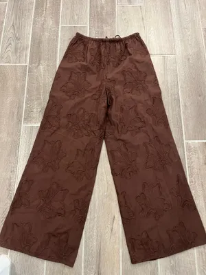Brown ZARA Pants thumbnail 4