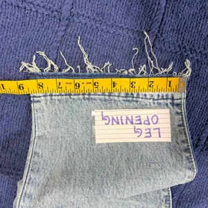 Levi's Ribcage Straight Ankle Jeans Womens 27 Light Wash‎ Distressed Button Fly thumbnail 9