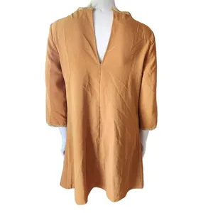 Altar'd State Mustard Yellow Dress (S) thumbnail 4