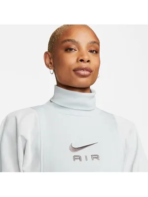 Nike Air Sweatshirt Turtleneck Corduroy Fleece Sweater High Neck NWT S‎ thumbnail 3