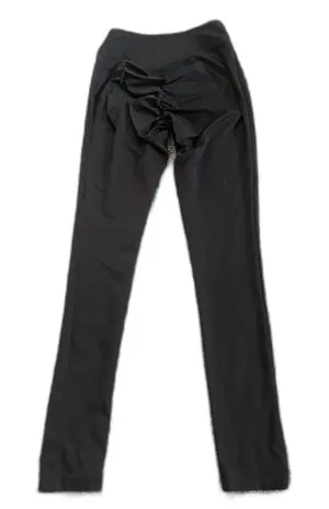 Gymshark black ruched scrunch bum leggings M thumbnail 1