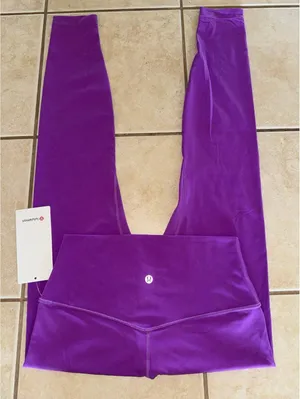 Lululemon Align High Rise 28” Moonlit Magenta Size 8 NWT thumbnail 1