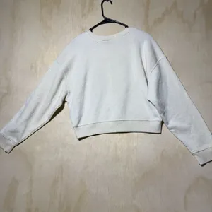 Collegiate Outfitters Jolie & Joy Women XL Cropped Sweatshirt Cream Green 24 Varsity Collegiate thumbnail 8
