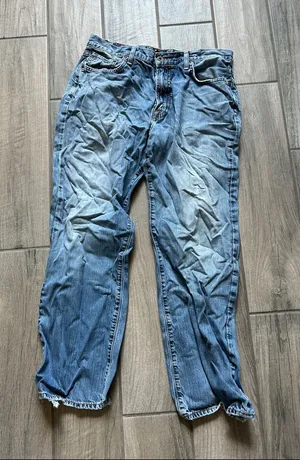 Lucky Brand Women's Relaxed Blue Denim Jeans thumbnail 1