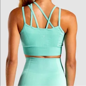 GYMSHARK ULTRA SEAMLESS Sport Bra S in green/teal color thumbnail 7