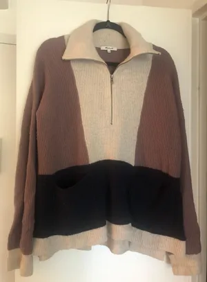Madewell Glenbrook Merino Wool Half Zip Sweater thumbnail 2