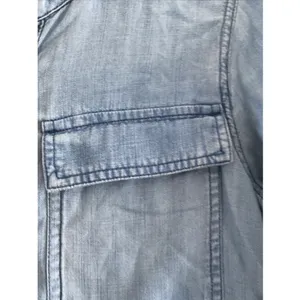 J Crew Chambray Denim Popover Tunic Dress Womens S Light Blue Utility‎ Cotton thumbnail 6