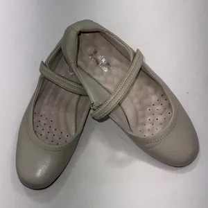 Walking Cradles Mary Jane Minimalist‎ Beige White Leather Cushioned Shoes 6.5N thumbnail 13