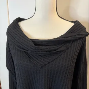 Free People We the Free Black Top Size L thumbnail 4